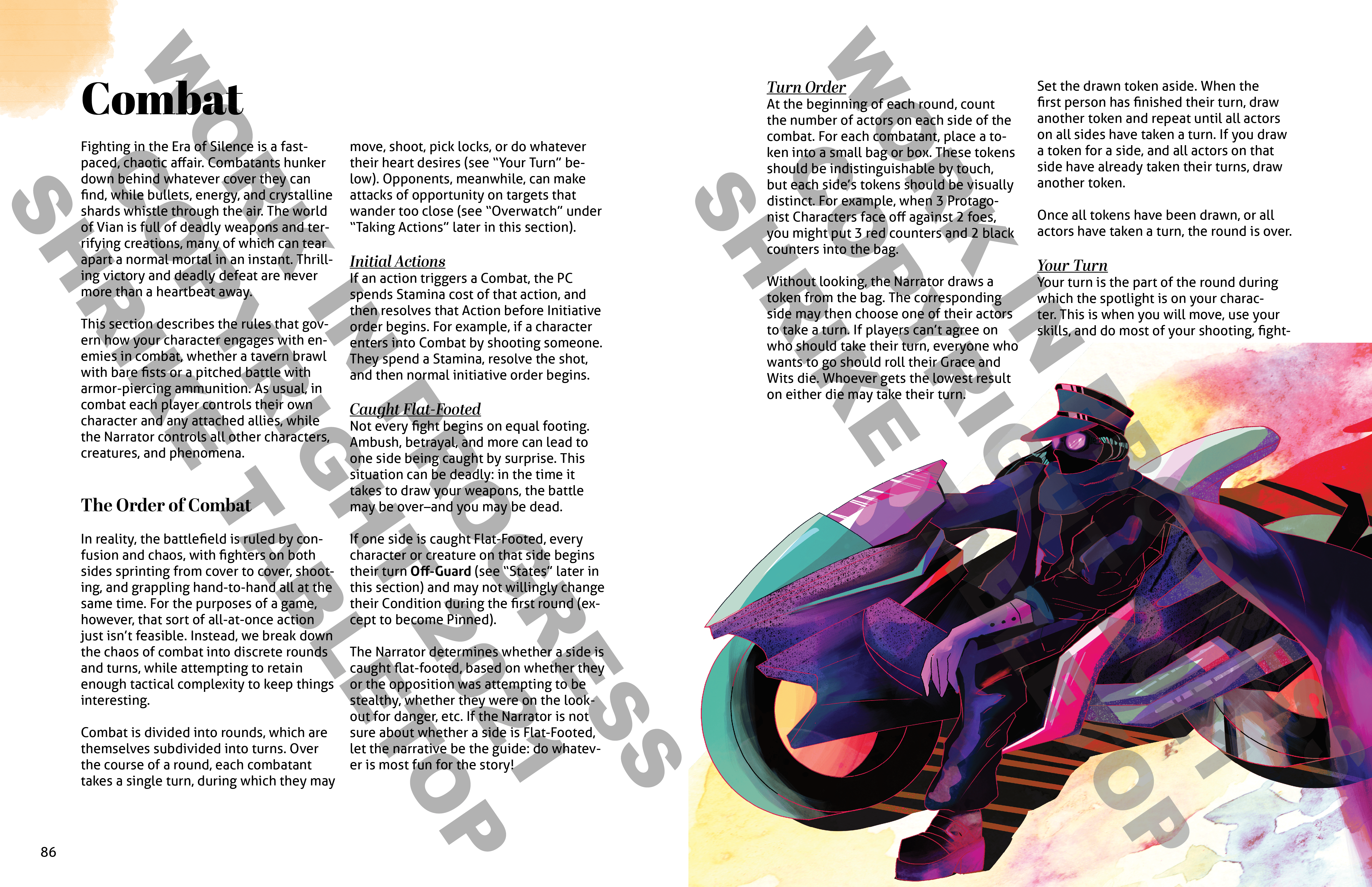 Era of Silence - combat biker